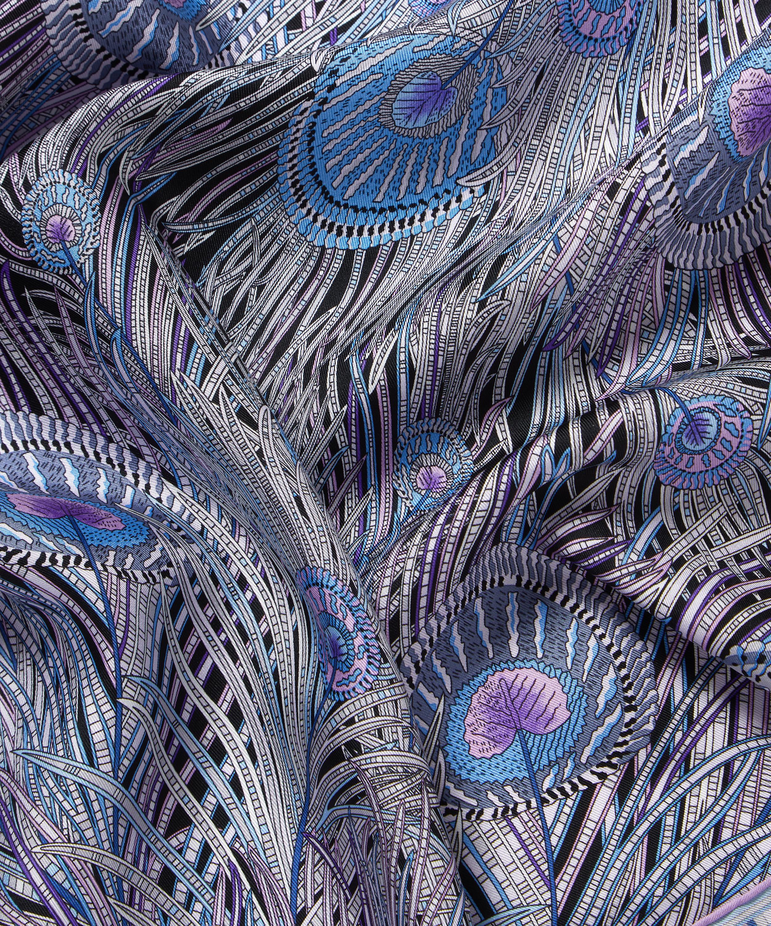 Liberty - Hera 70 x 70cm Silk Foulard Scarf image number 4