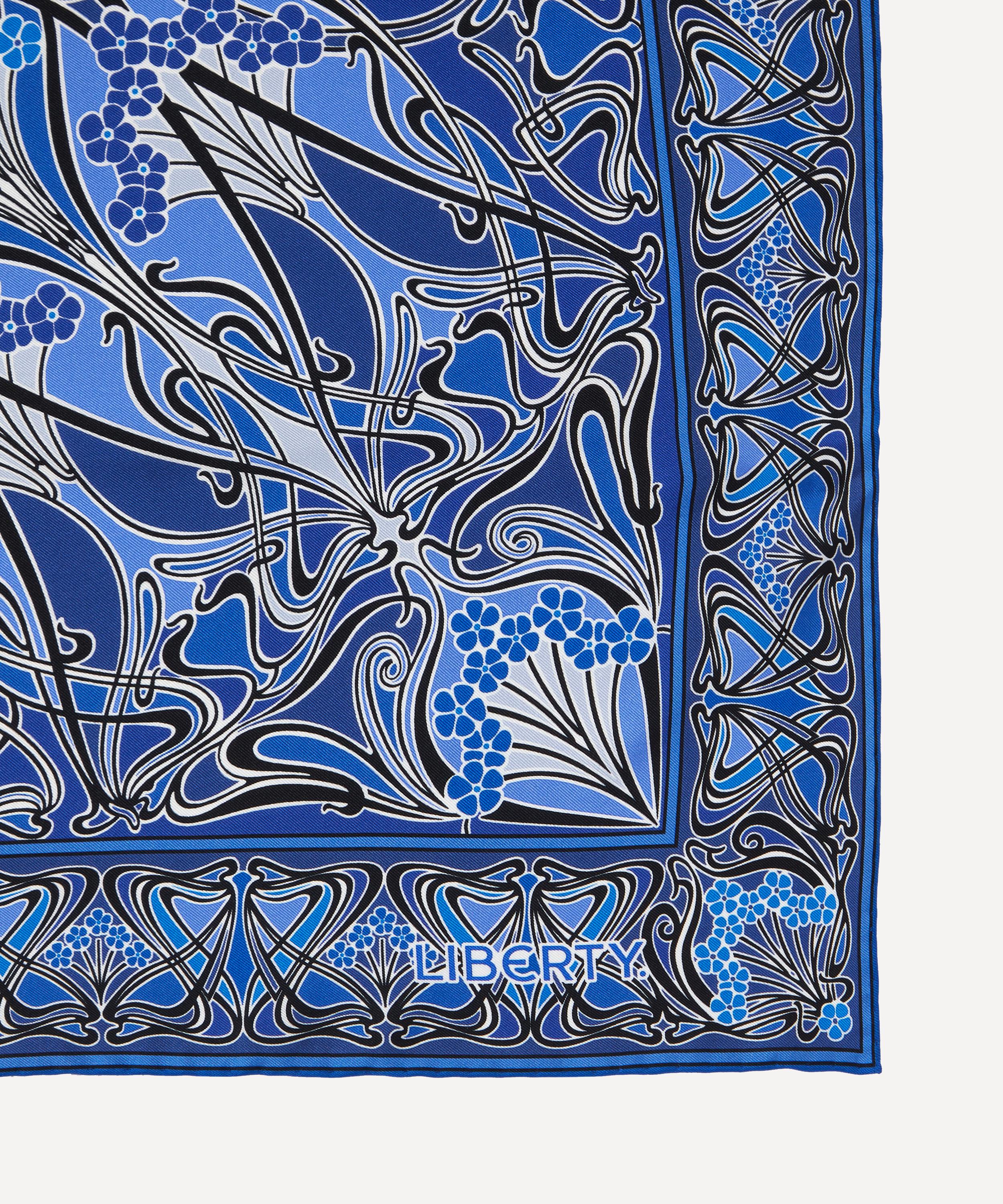 Liberty - Ianthe 70 x 70cm Silk Twill Scarf image number 3