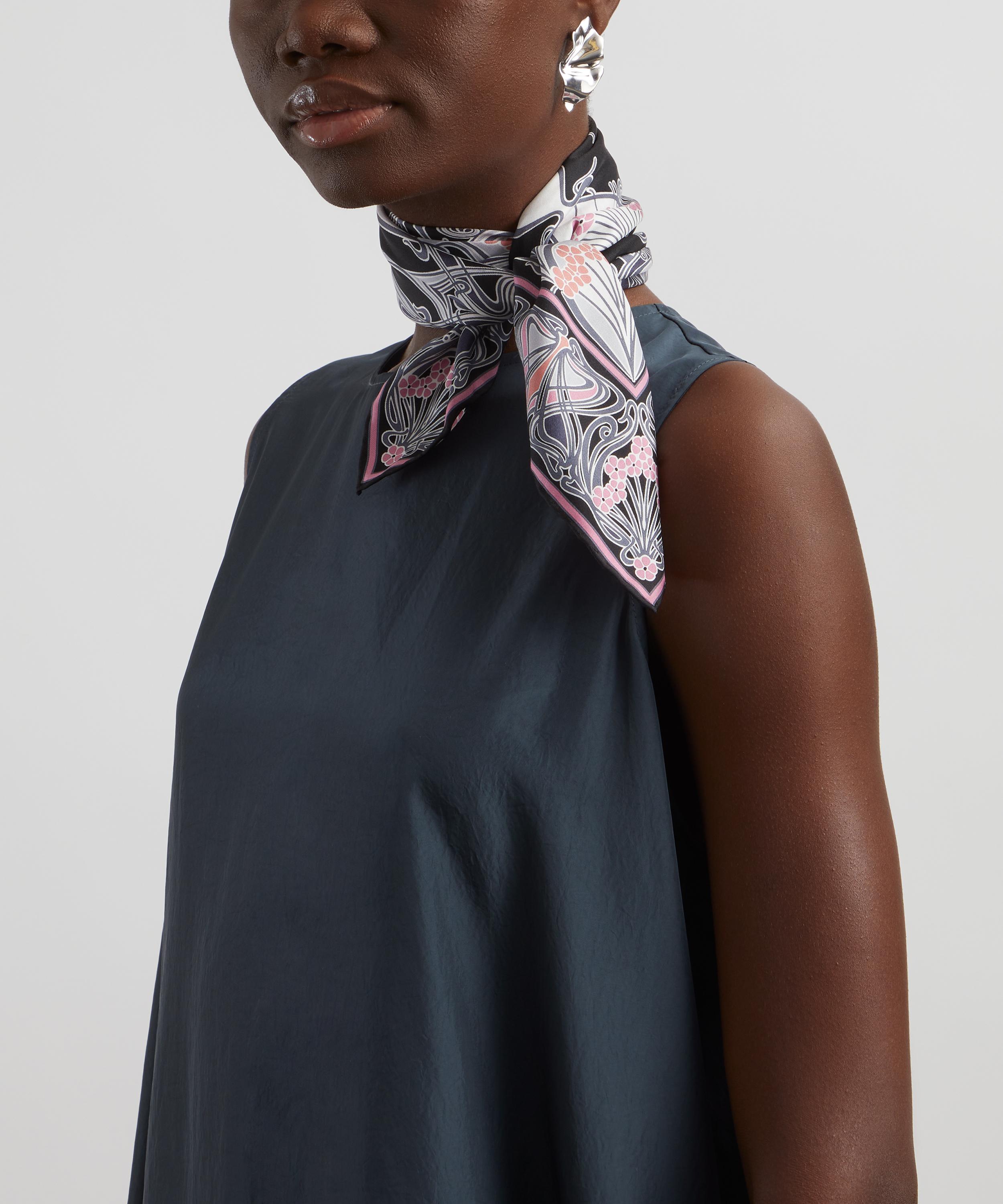 Liberty - Ianthe 70 x 70cm Silk Twill Scarf image number 1