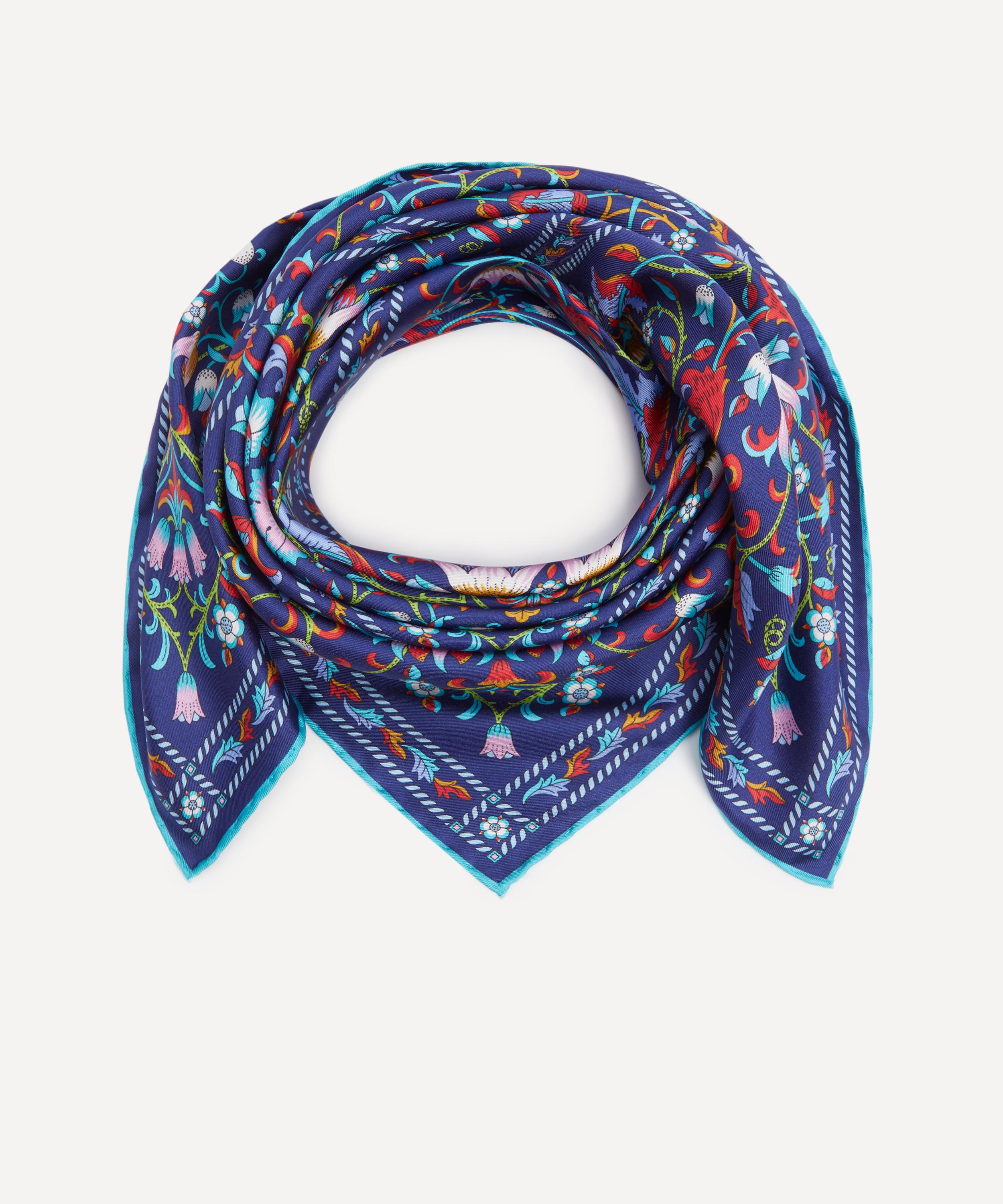 Liberty - Lodden 70 x 70 Silk Scarf image number 2