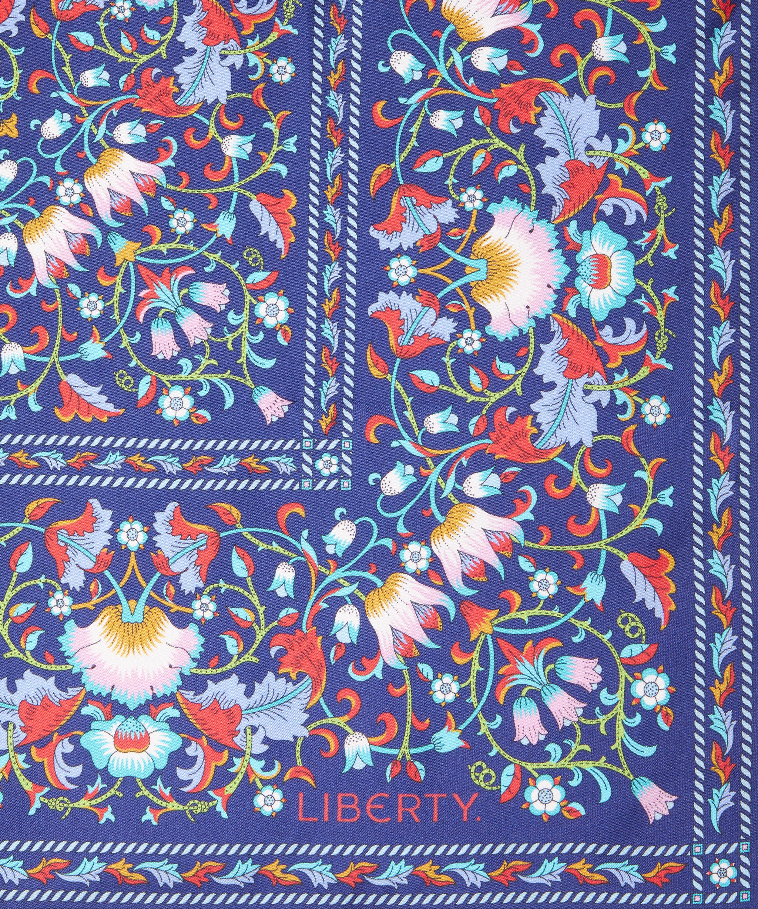 Liberty - Lodden 70 x 70 Silk Scarf image number 3