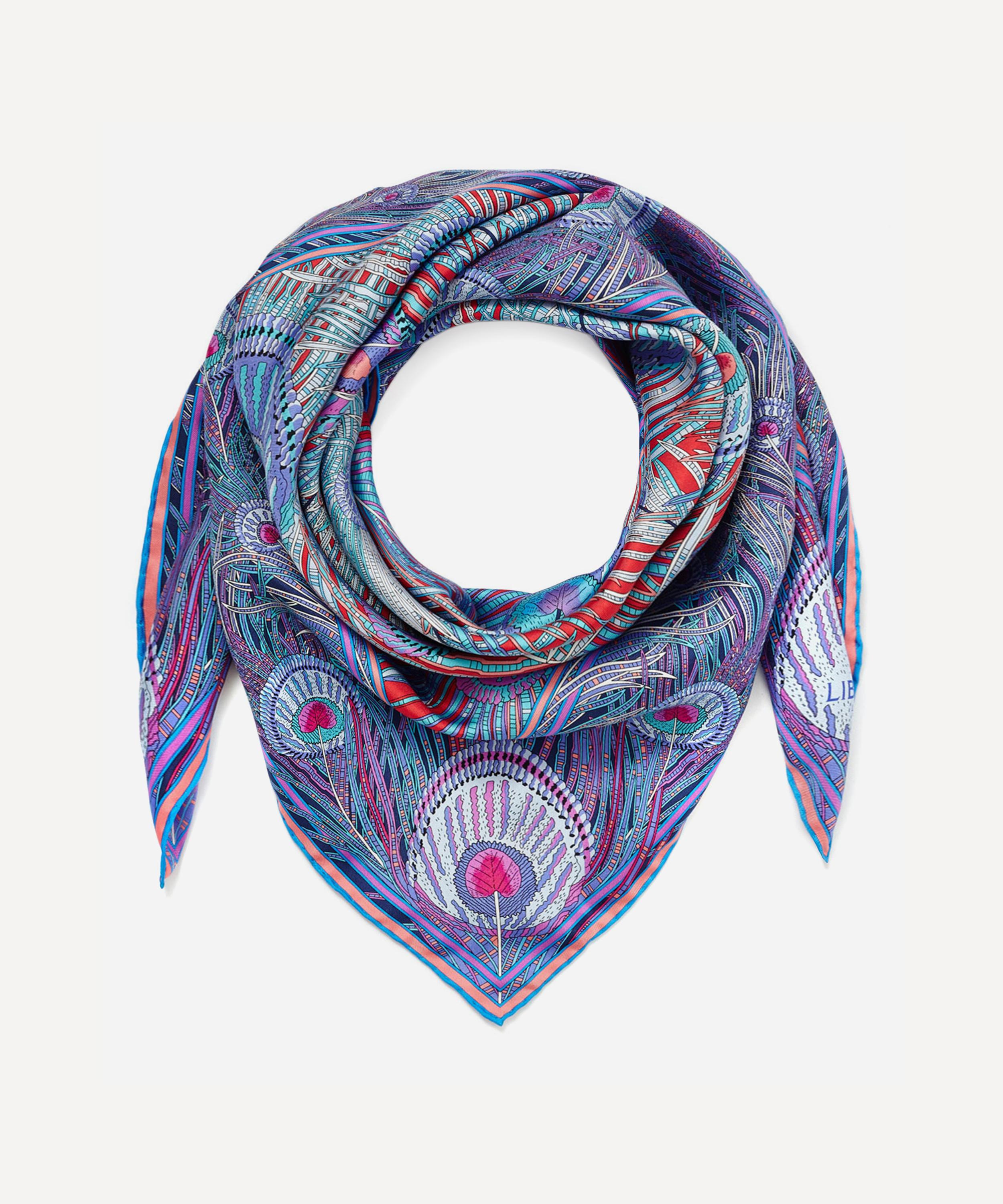 Liberty - Hera 90 x 90 Silk Twill Scarf image number 0