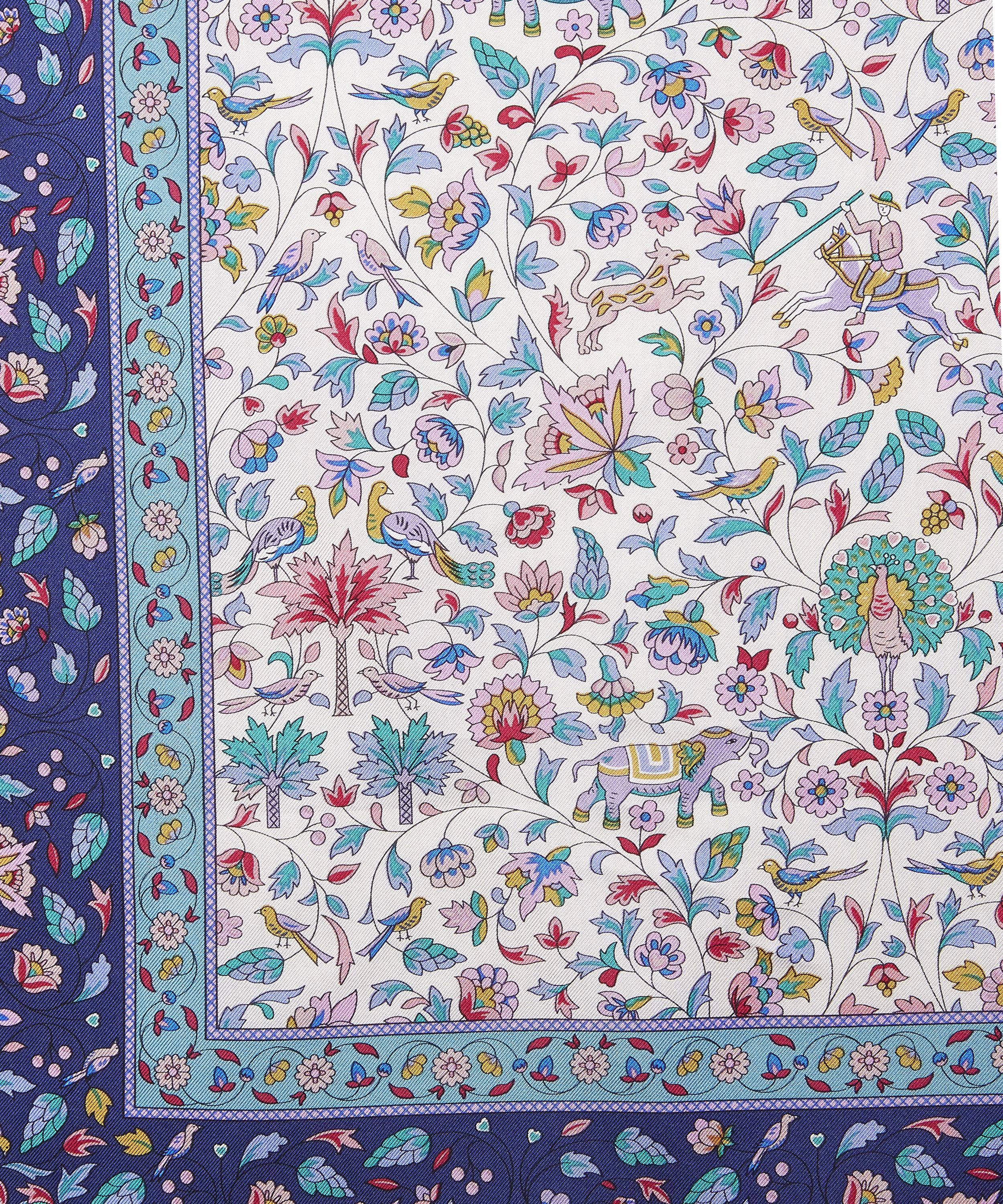 Liberty - Imran 90 x 90 Silk Twill Scarf image number 4