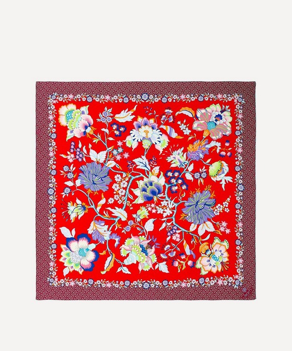 Liberty - Christelle 90 x 90 Silk Twill Scarf image number null