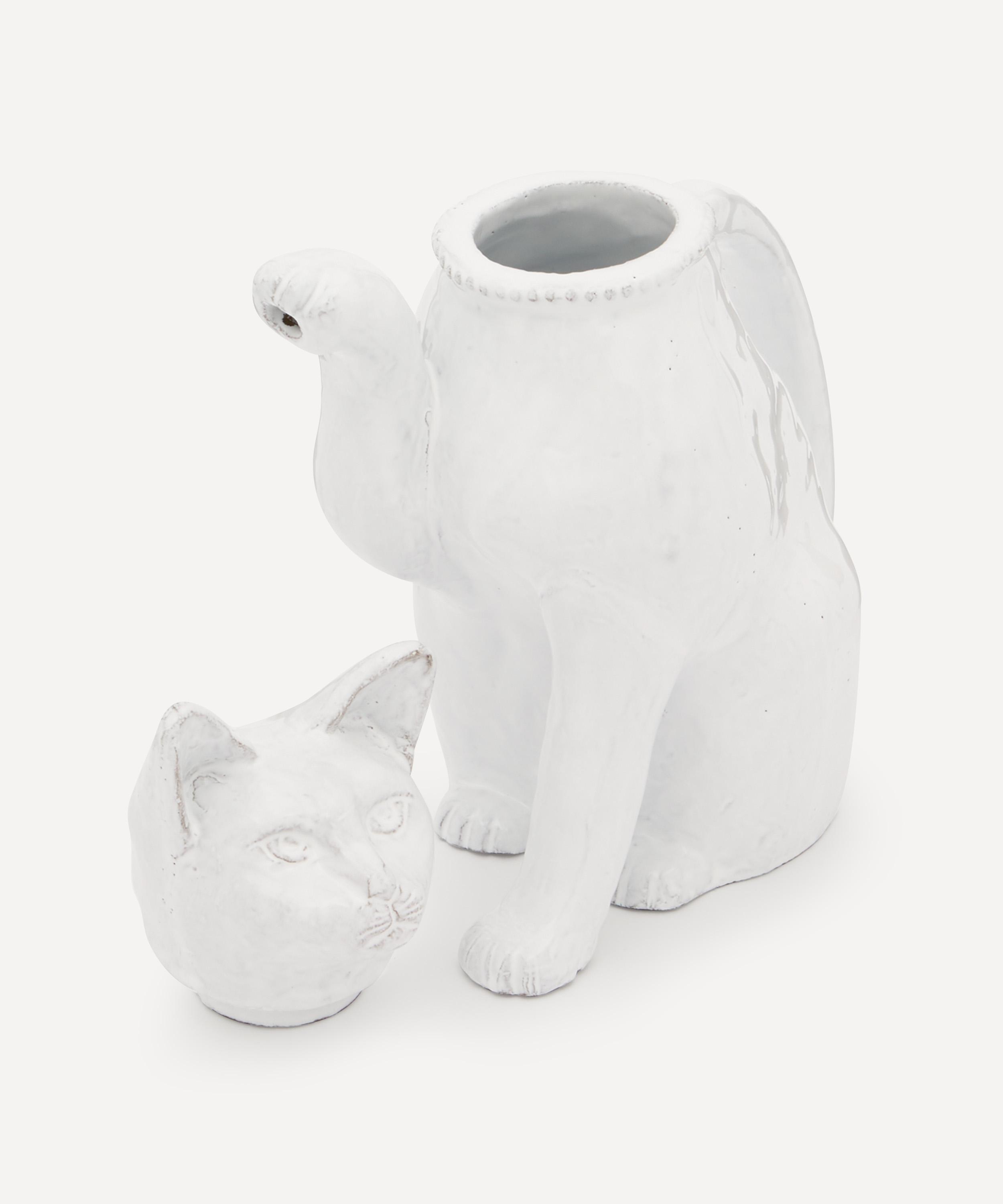 Astier de Villatte - Setsuko Large Cat Teapot image number 2