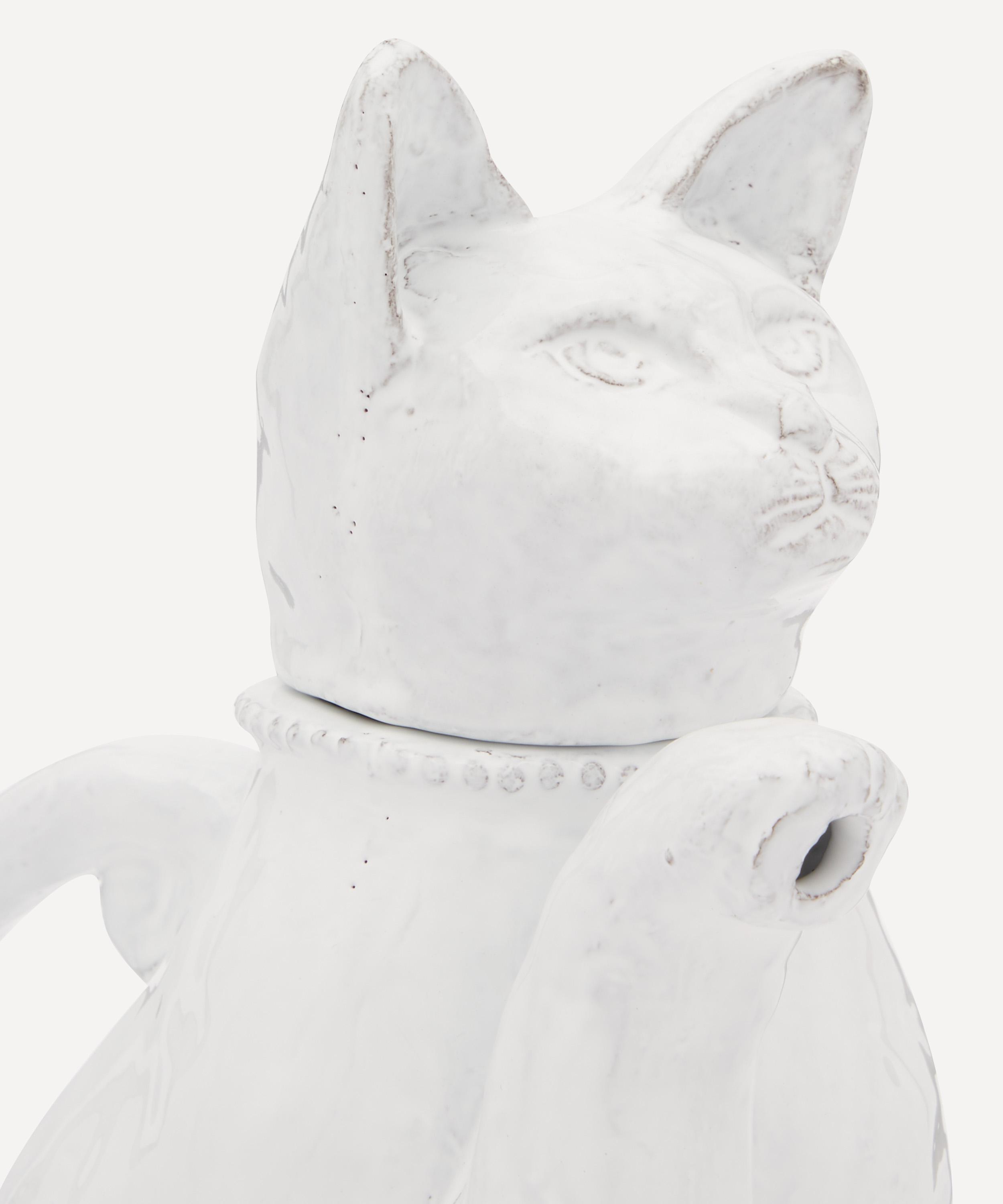 Astier de Villatte - Setsuko Large Cat Teapot image number 4