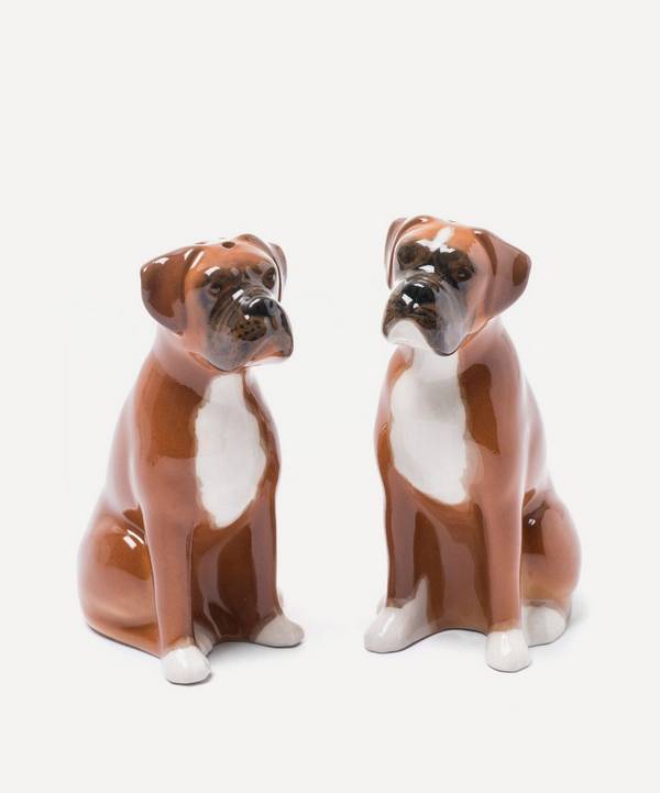 Quail - Boxer Salt and Pepper Shakers image number 0