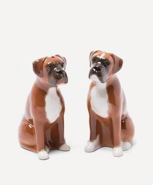 Boxer Salt and Pepper Shakers