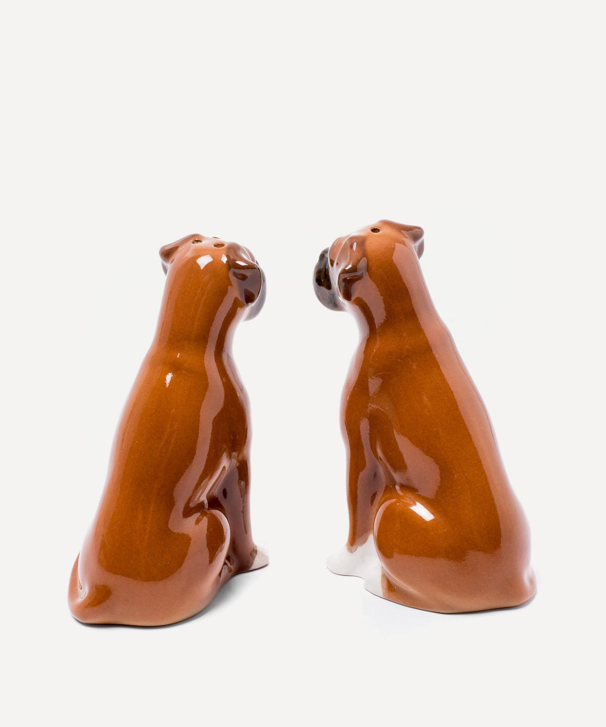 Quail - Boxer Salt and Pepper Shakers image number 1