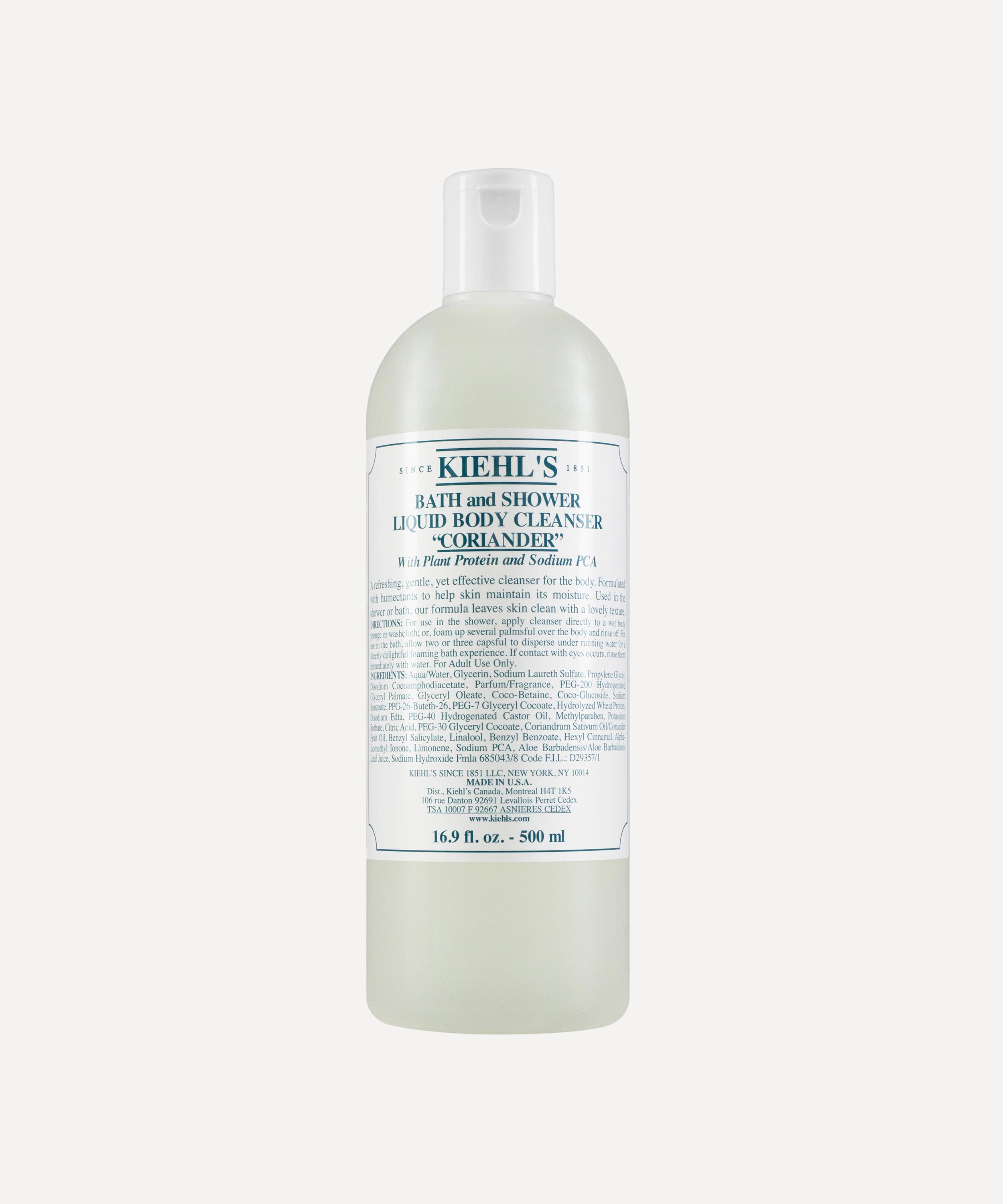 Kiehl's Coriander Bath and Shower Liquid Body Cleanser 500ml Liberty