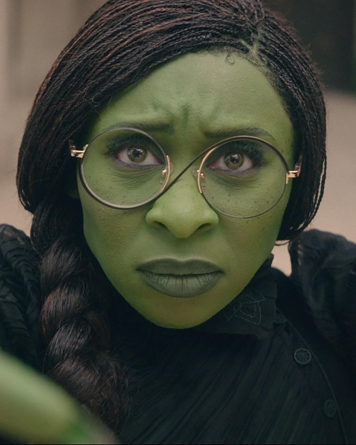 Cynthia Erivo as Elphaba