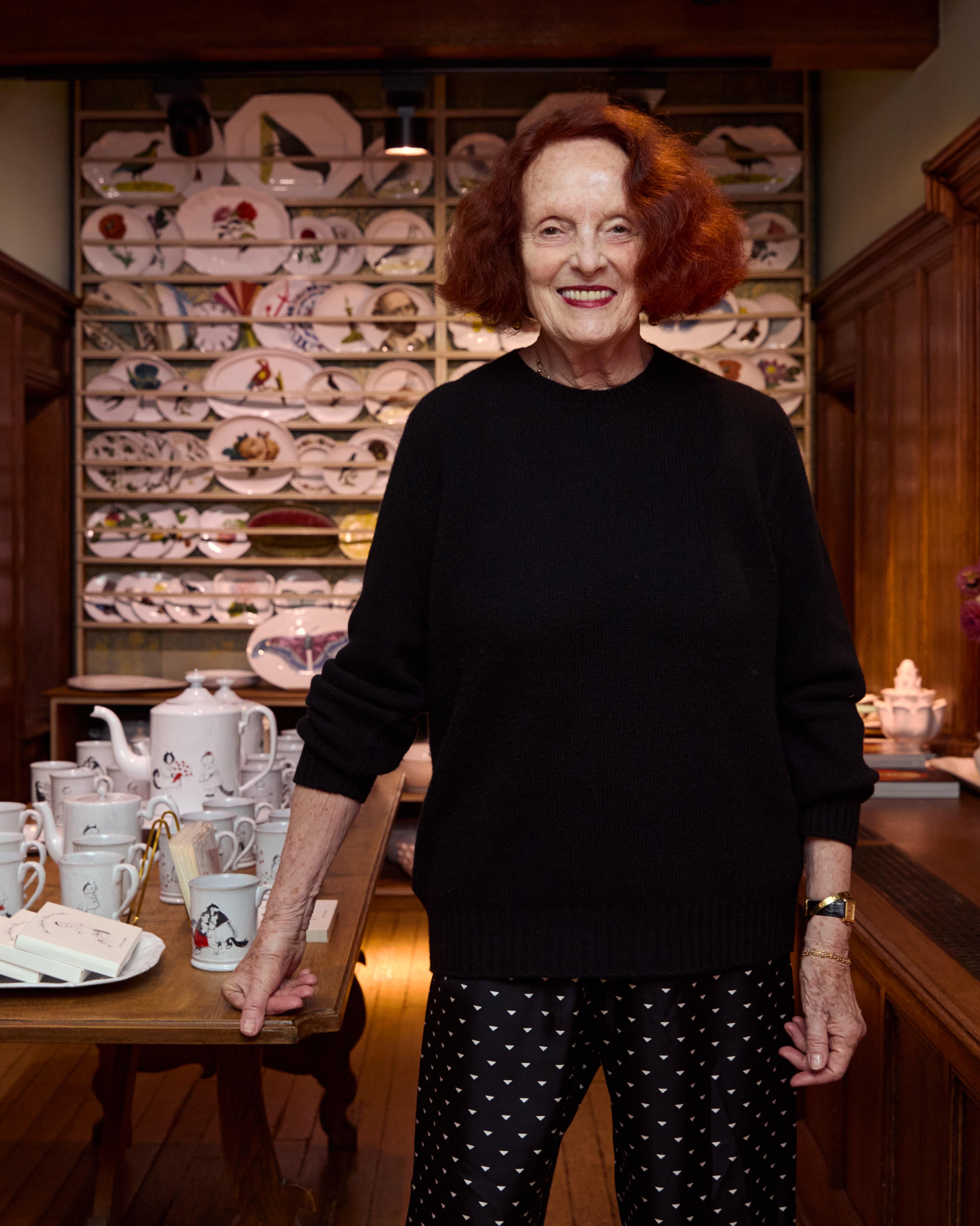 Grace Coddington on Cats, Teacups and her Latest Collaboration