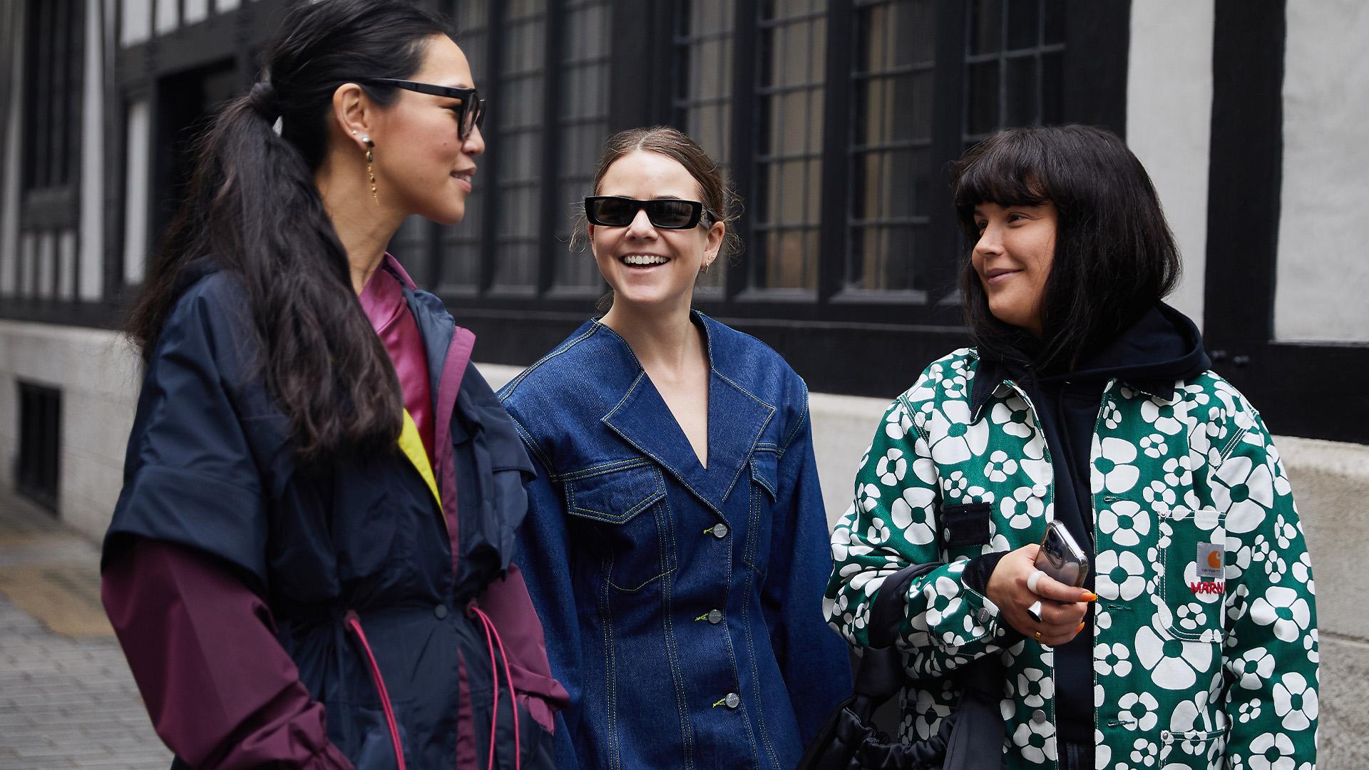 London Fashion Week Street Style with Team Liberty