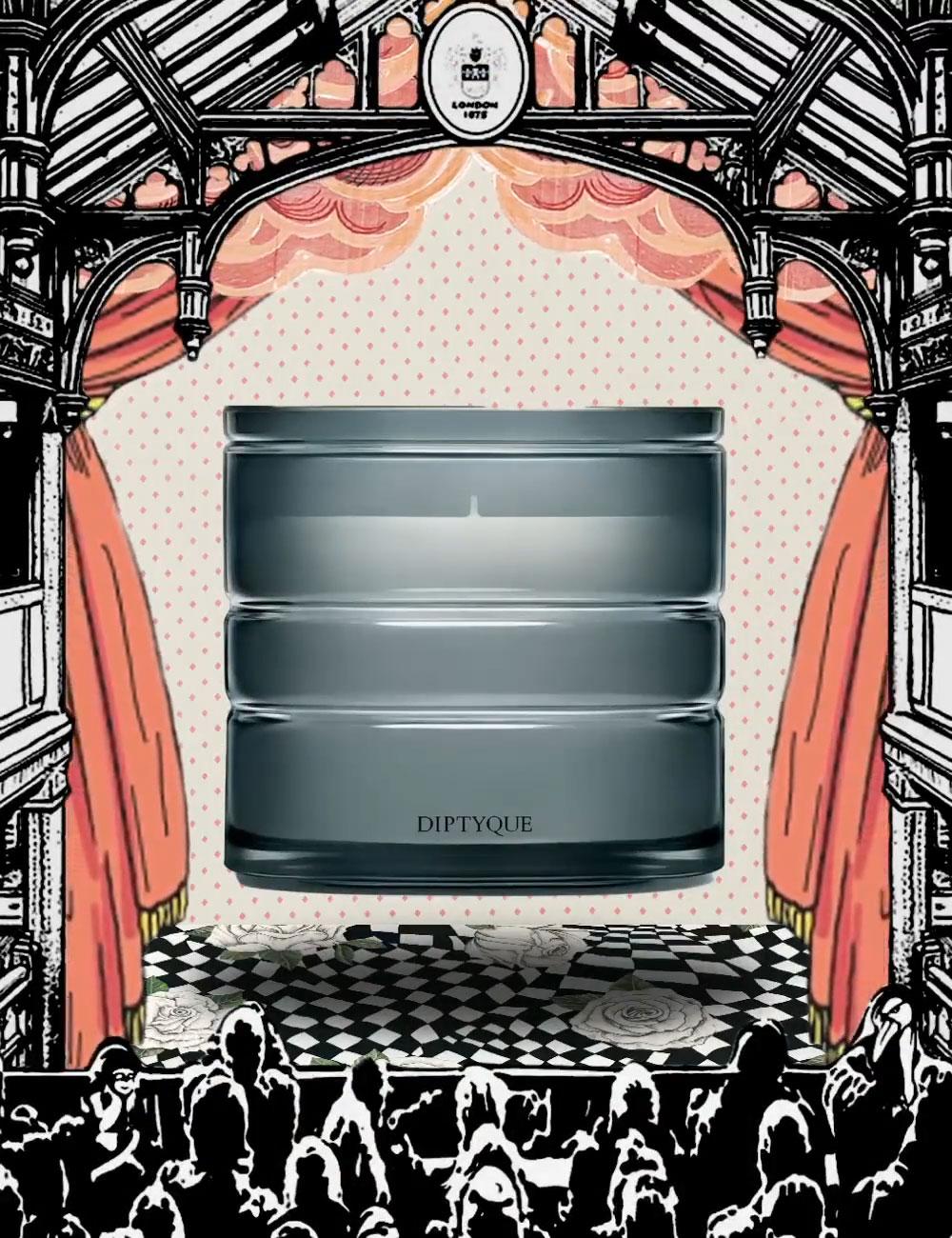 Diptyque Les Mondes de Diptique Hall of Fame Candle