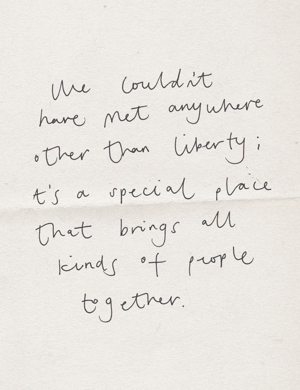 The Love Stories That Started at Liberty