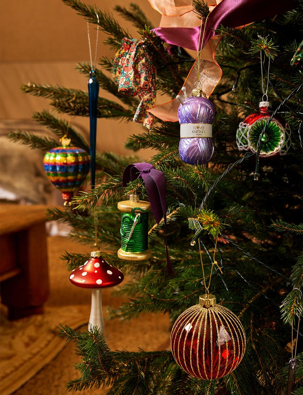 Christmas baubles on sale for tree