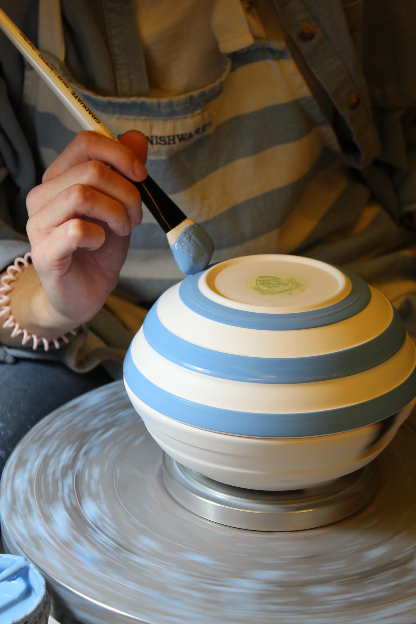 In the Studio With Cornishware