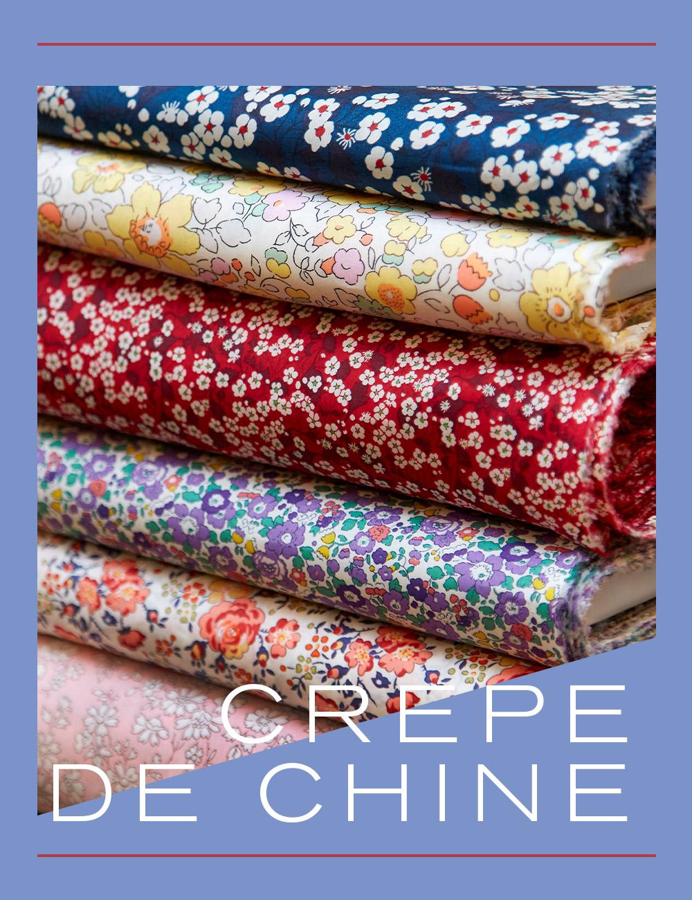 Crepe de deals chine fabric