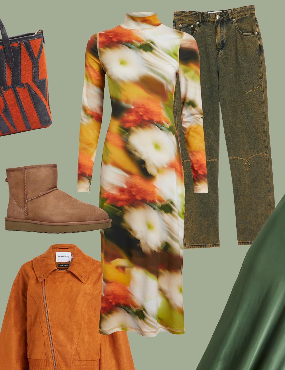 Earthy fashion trend at Liberty