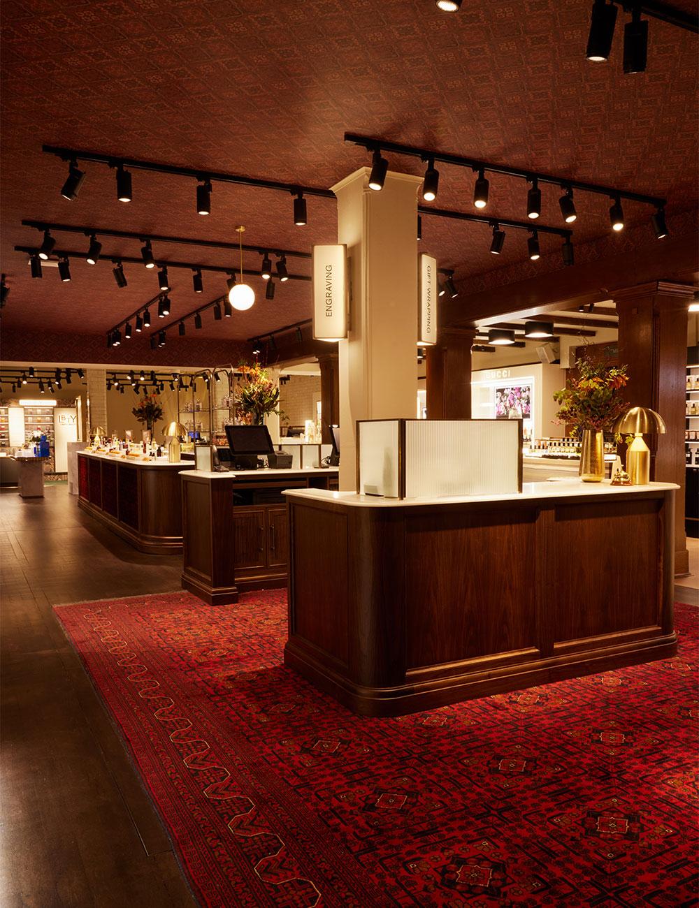 Behind the Fragrance Lounge Design