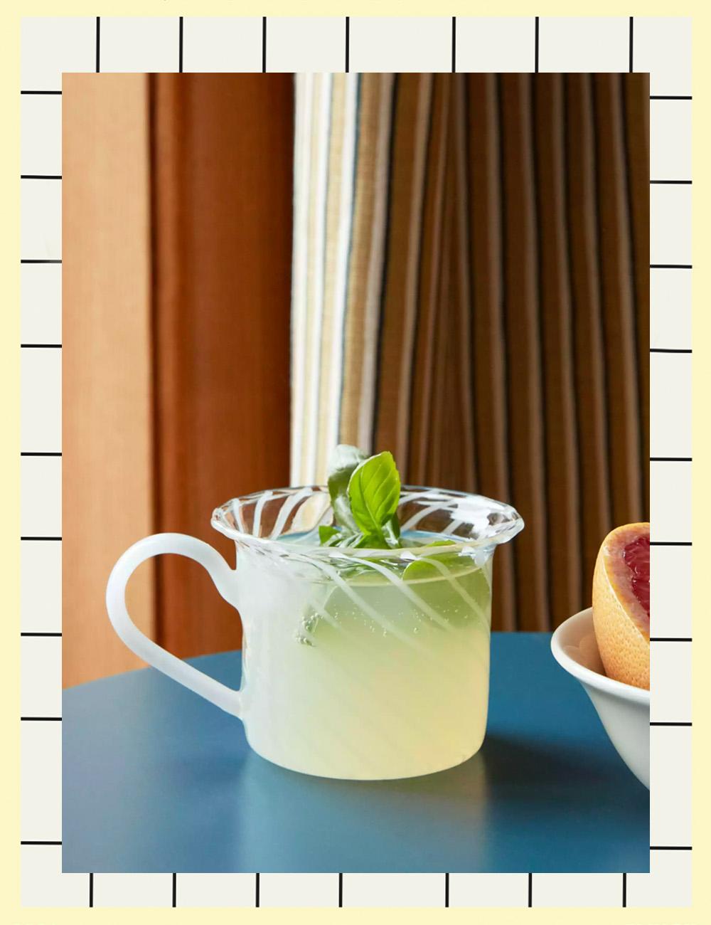 Luxury home bar with champagne, glasses and cards