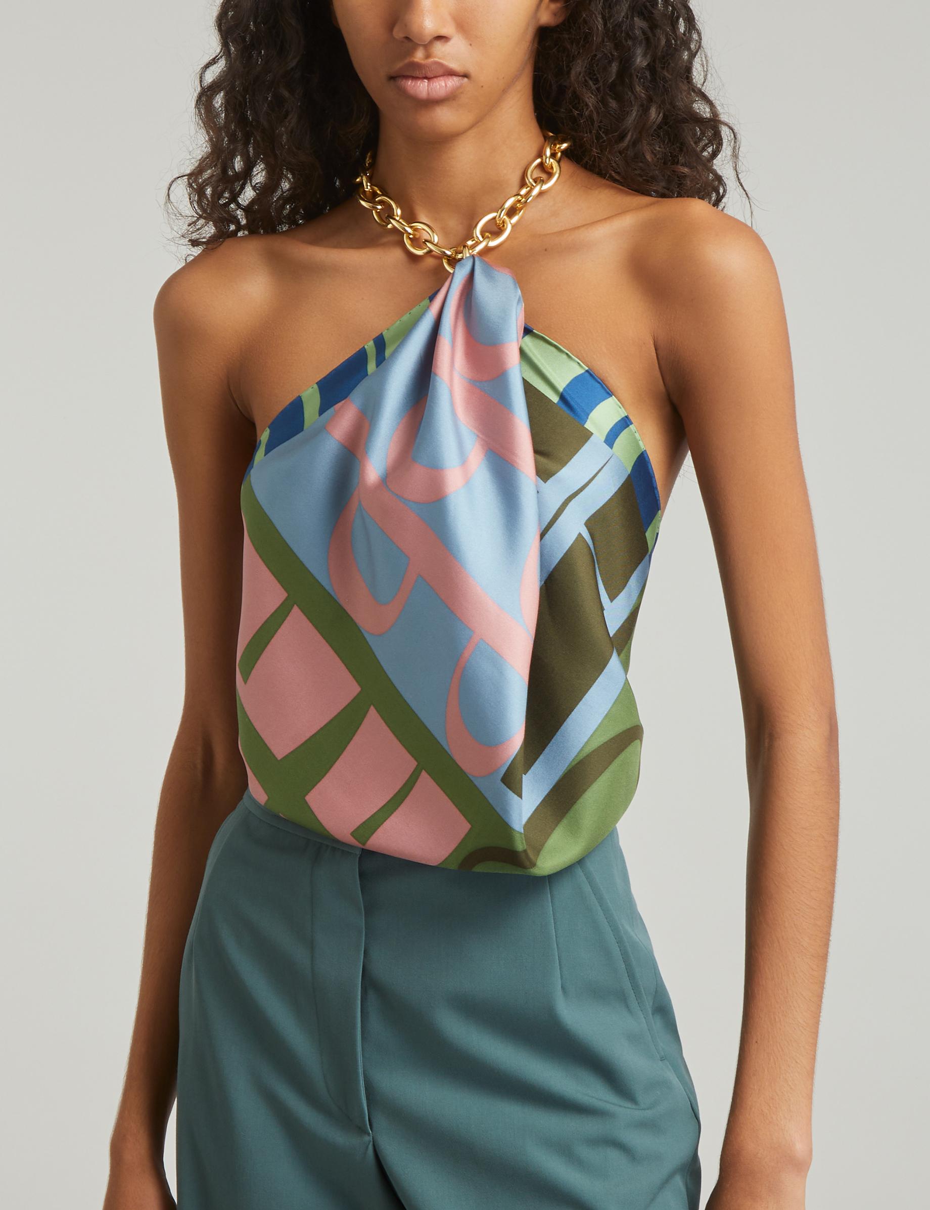 Stylish Ways To Wear a Silk Scarf, Spring-Summer 2020