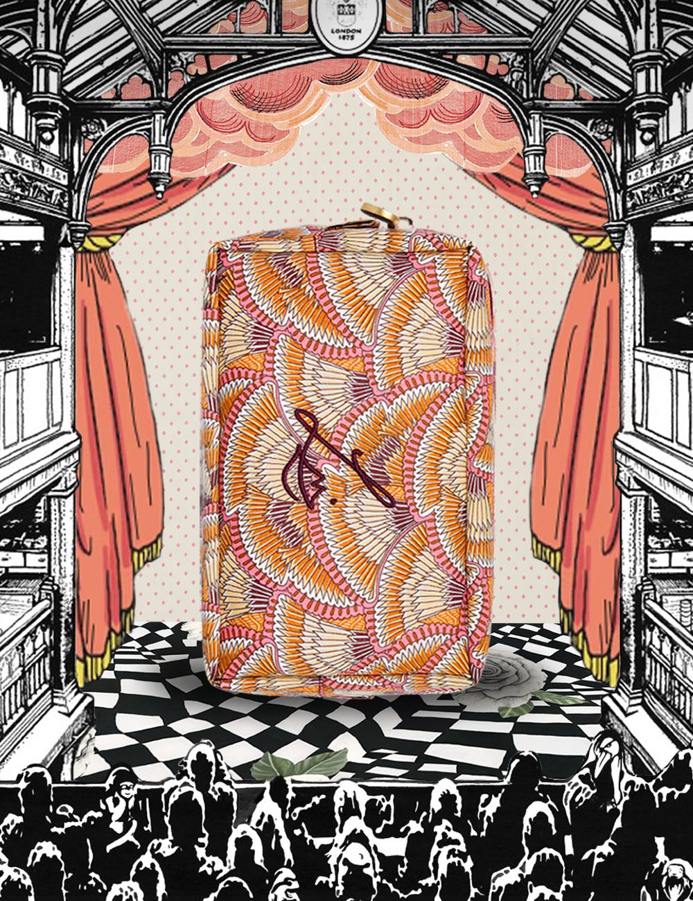 Lisa Eldridge Beauty Bag Made with Liberty Fabric in the Liberty Beauty Hall of Fame