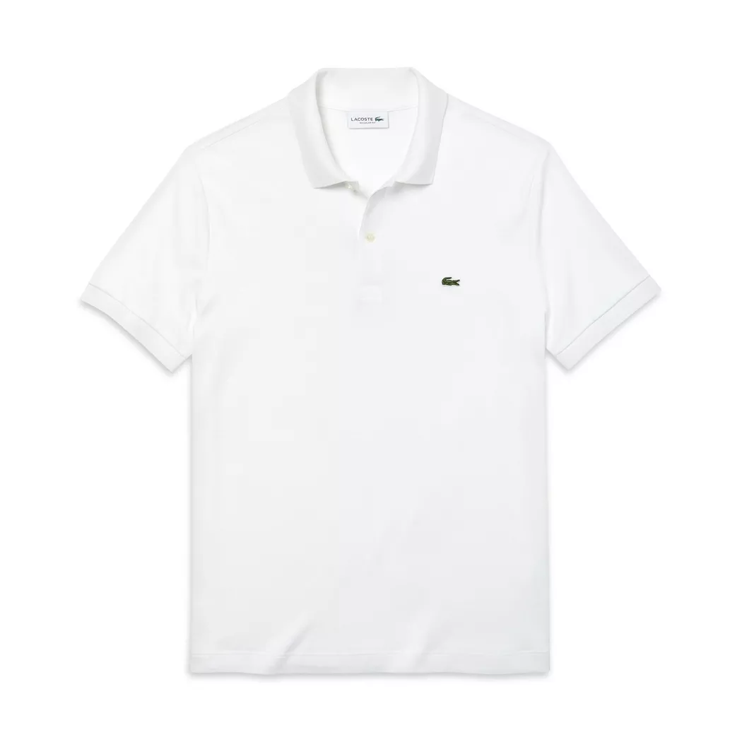 Lacoste - Poloshirt, Modern Fit, kurzarm, für Herren, Weiss, Größe S (T3)