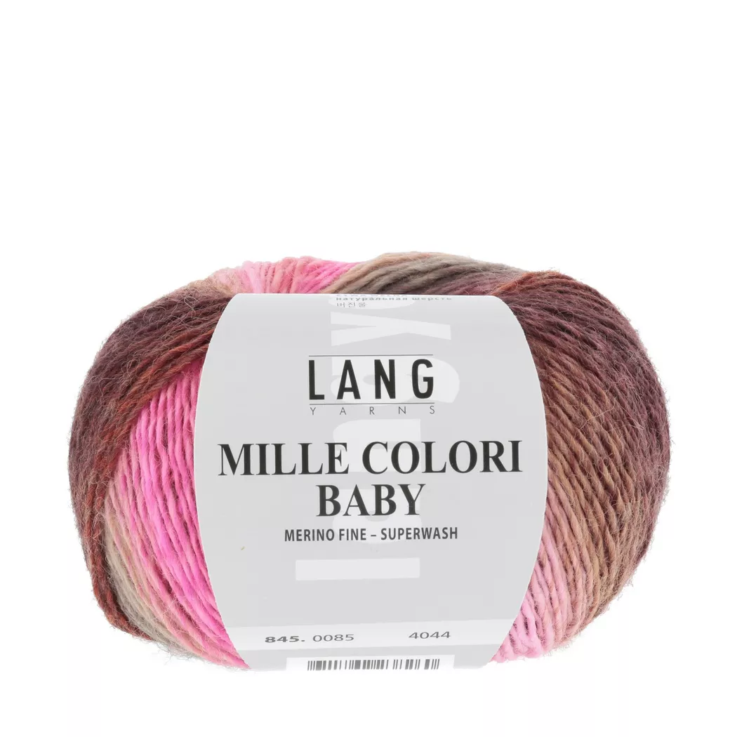 Lang - Strickgarn, 50g / ca. 190m, Braun