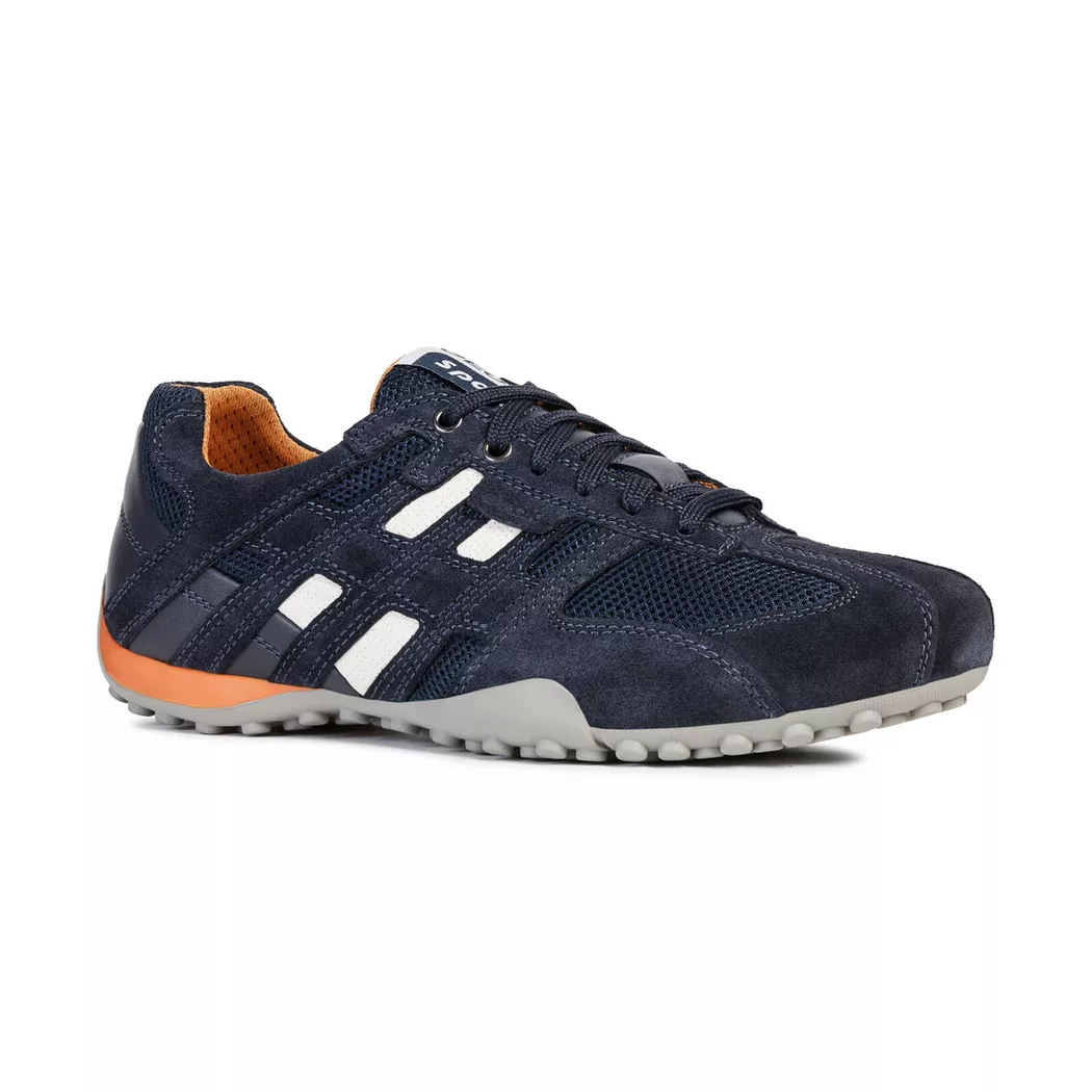 Geox - Sneaker,Low Top, Uomo Snake, 41, Marine