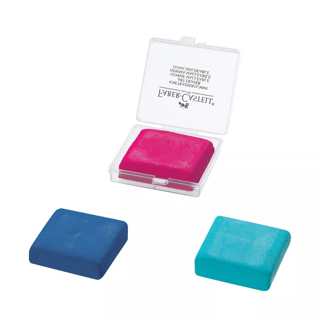 Faber-Castell - Knetgummi, Sortierte Farben