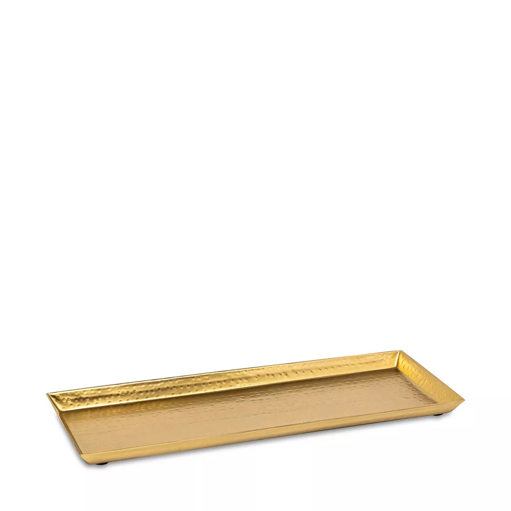 Manor - Kerzenteller Weihnachten, 49cm, Gold