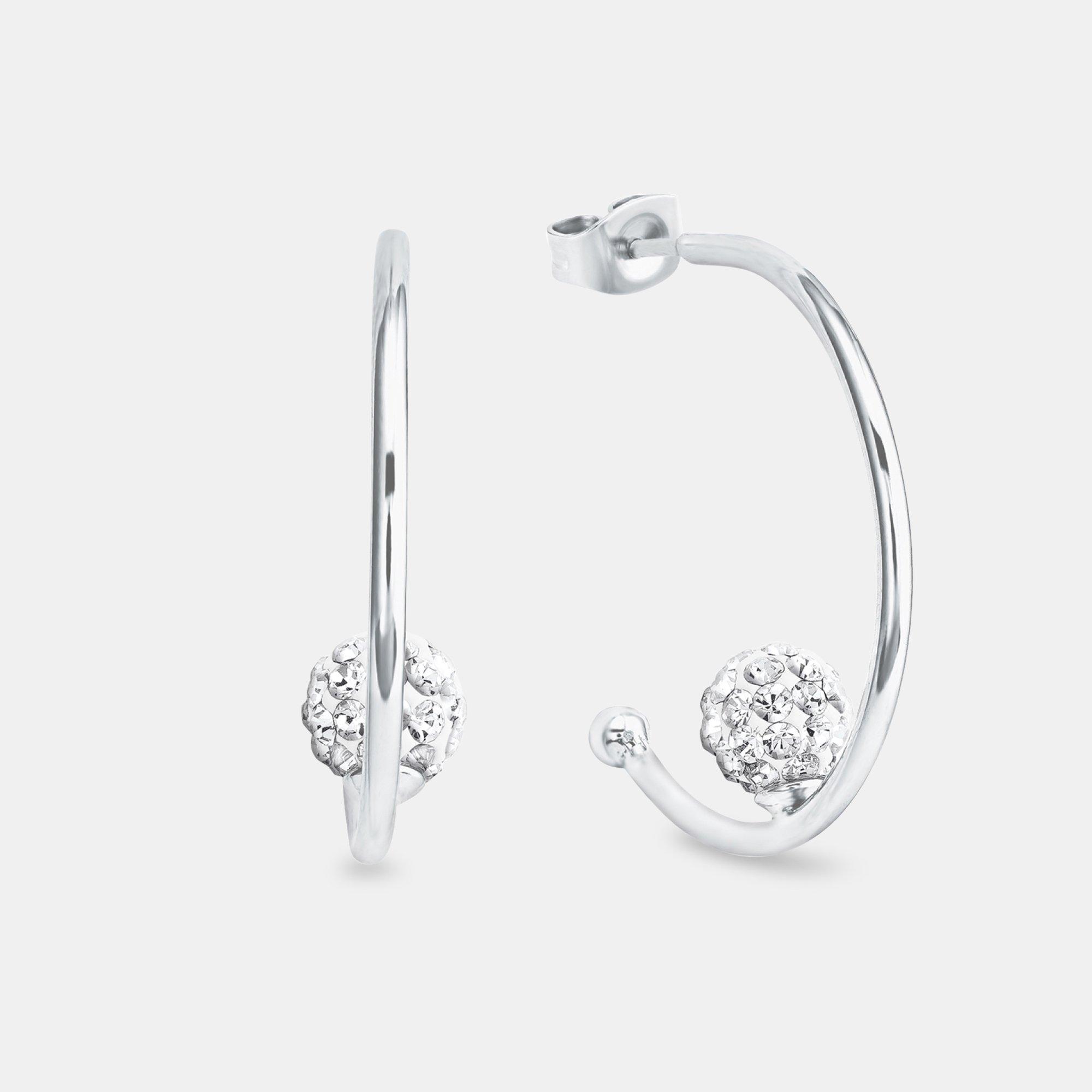 Image of Creolen Damen Silber 15mm