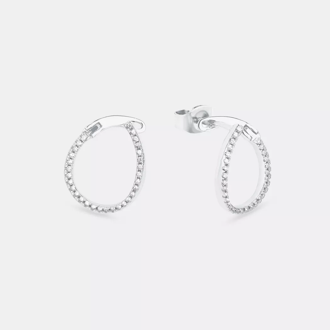 Amor - Creolen, 17mm, Silber