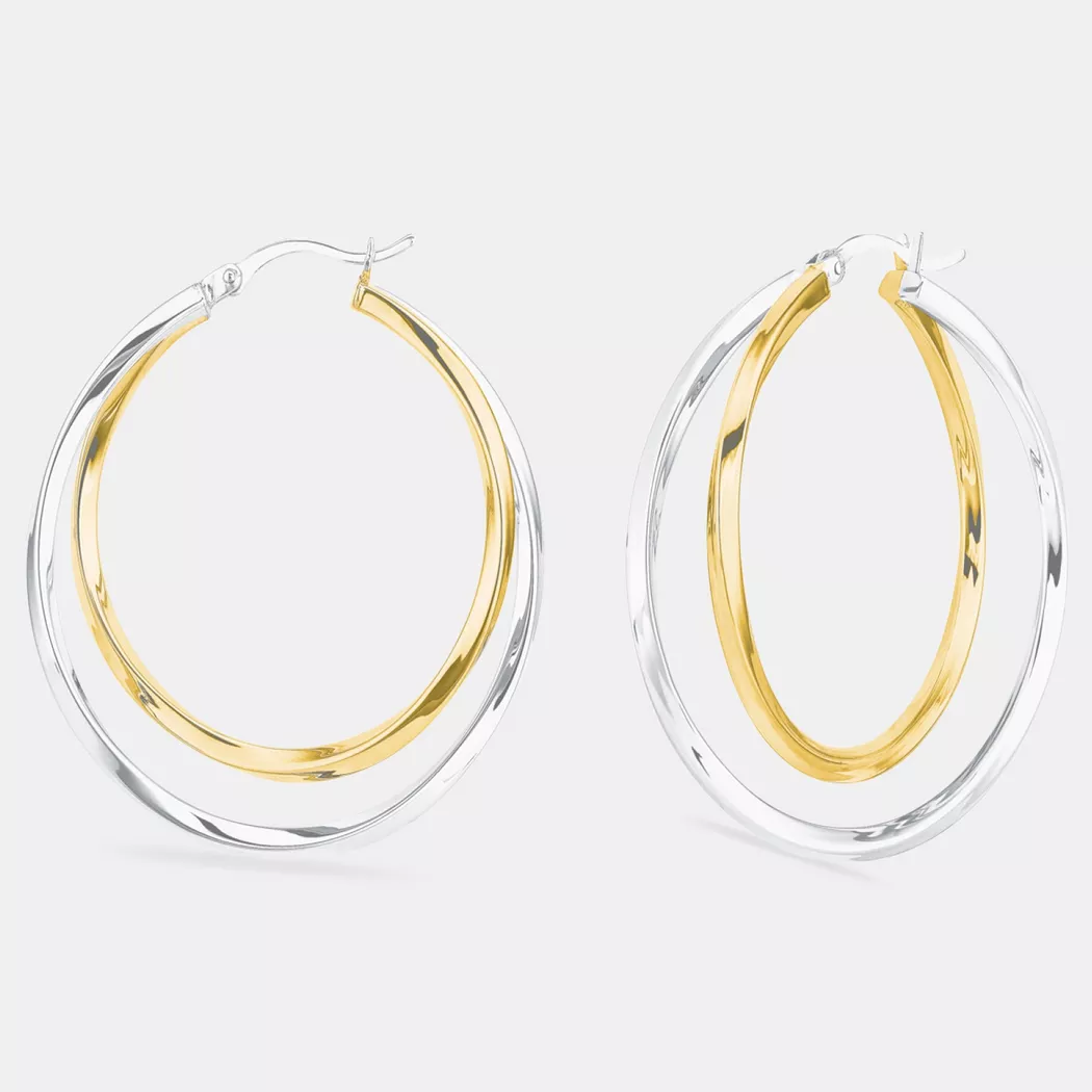 Amor - Creolen, 40mm, Silber