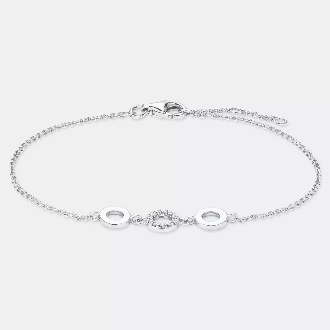 Amor - Armband, 17+2CM, Silber