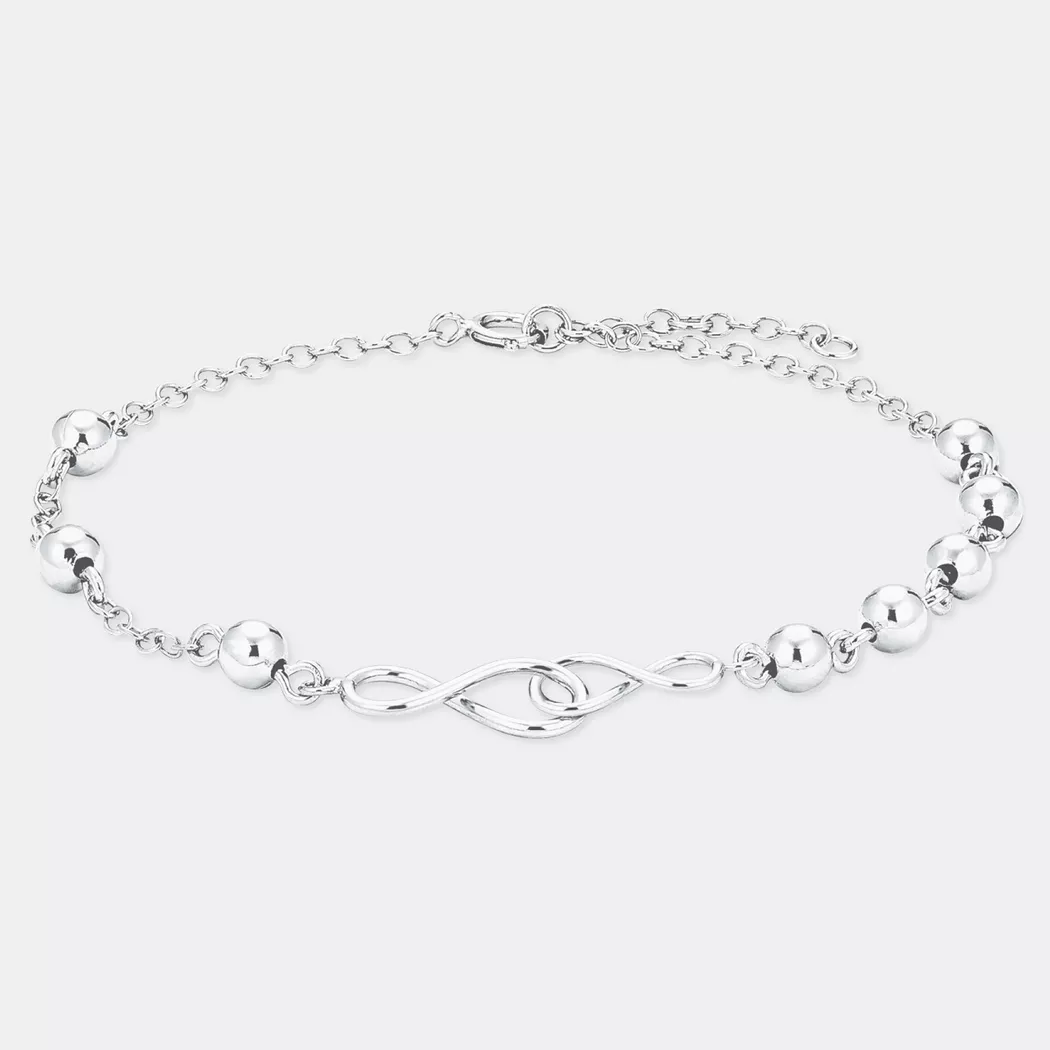 Amor - Armband, 17+2CM, Silber