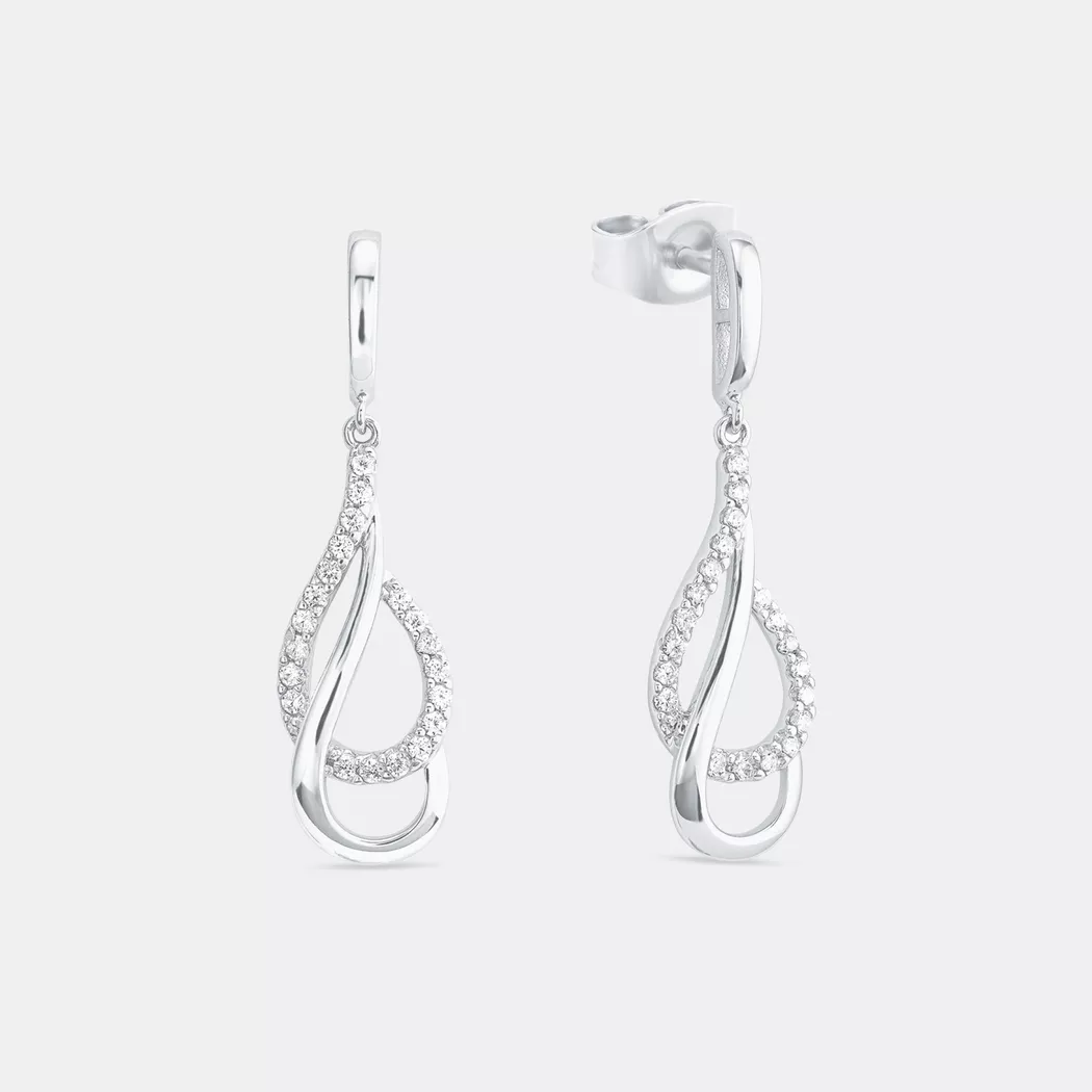 Amor - Ohrhänger, One Size, Silber