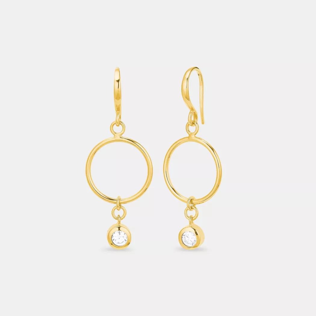 Amor - Ohrhänger, One Size, Silber