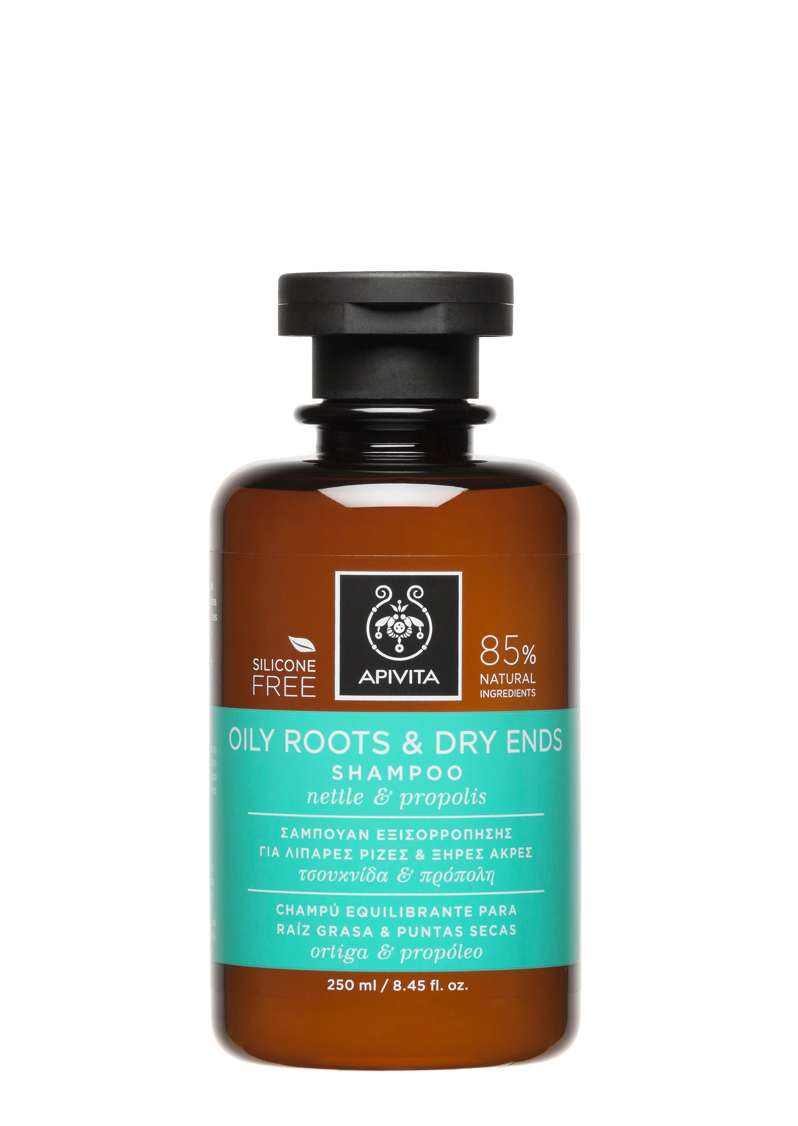 APIVITA dry ends Shampoo Shampoing Pour Racines Grasses Et Pointes Sèches acheter en ligne MANOR