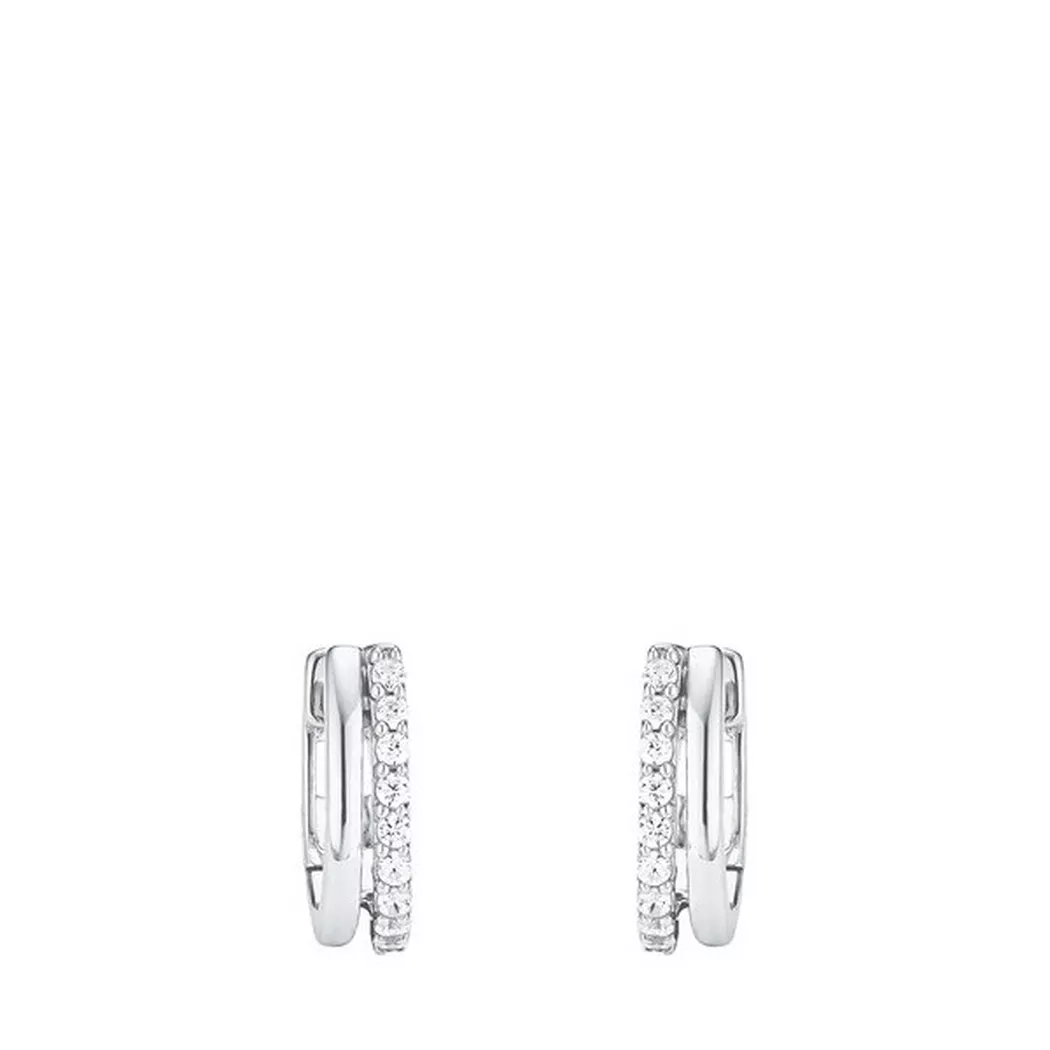 s. Oliver - Ohrringe, One Size, Silber