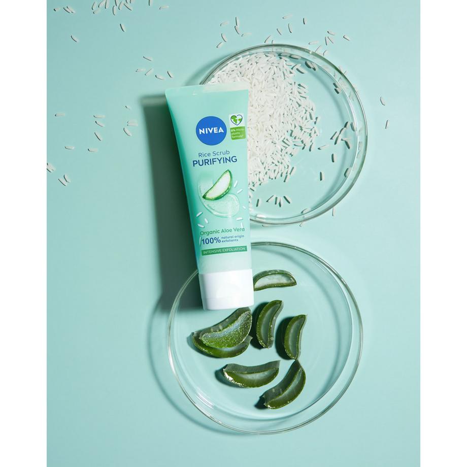 NIVEA Reis & Aloe Vera Detergente viso Peeling Riso e Aloe Vera Biologica 
