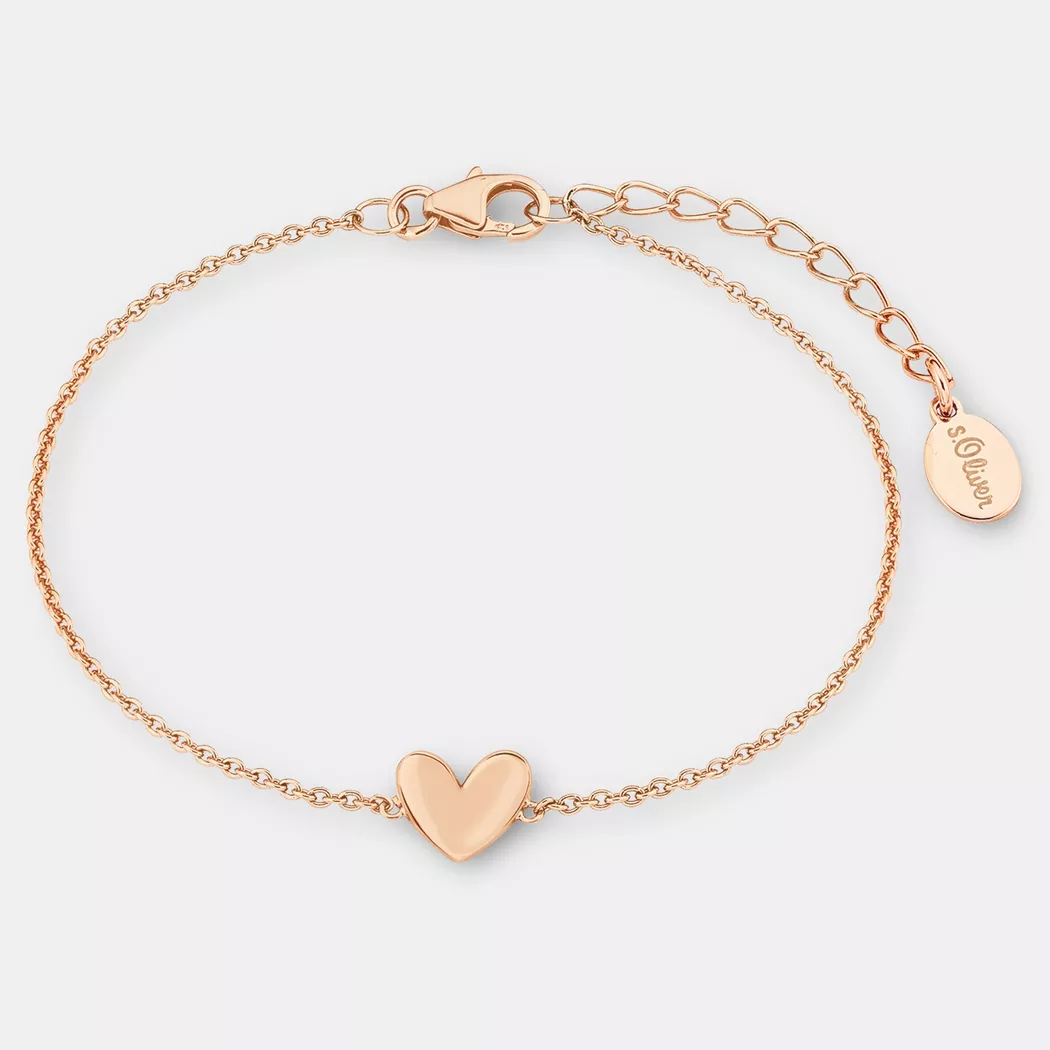 s. Oliver - Armband, 19cm, Silber