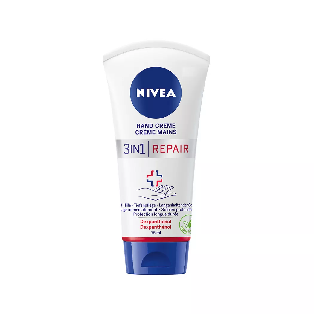 Nivea - 3in1 Repair Hand Creme, 75 ml