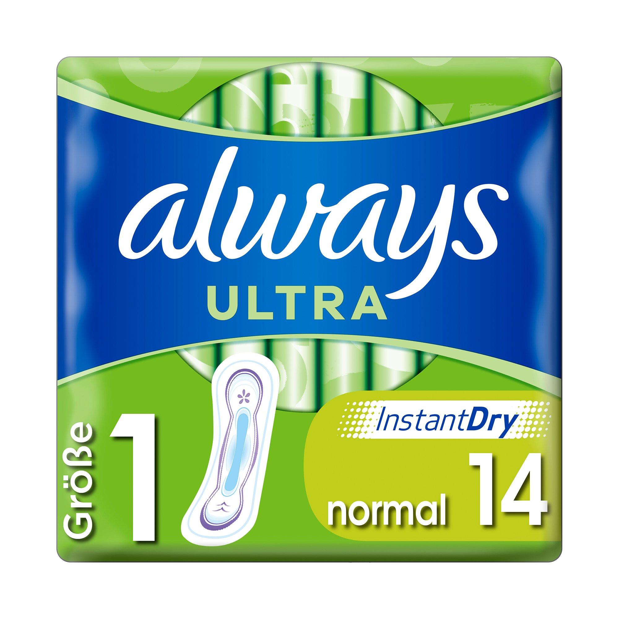 Image of always Binden Instant Dry Normal - 14 pezzi