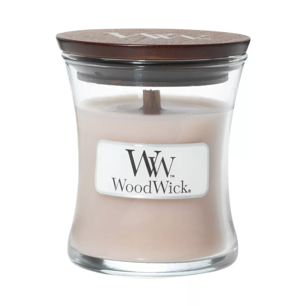 WoodWick - Duftkerze, S, Hellrosa 2