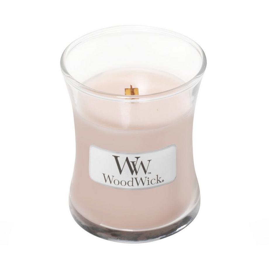 WoodWick Candela profumata Vanilla & Sea Salt 
