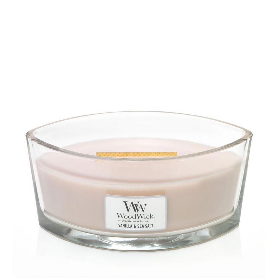 WoodWick Duftkerze Vanilla & Sea Salt 