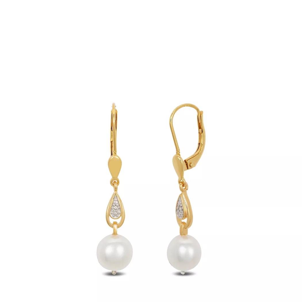 Puro® - Ohrstecker, One Size, Weiss