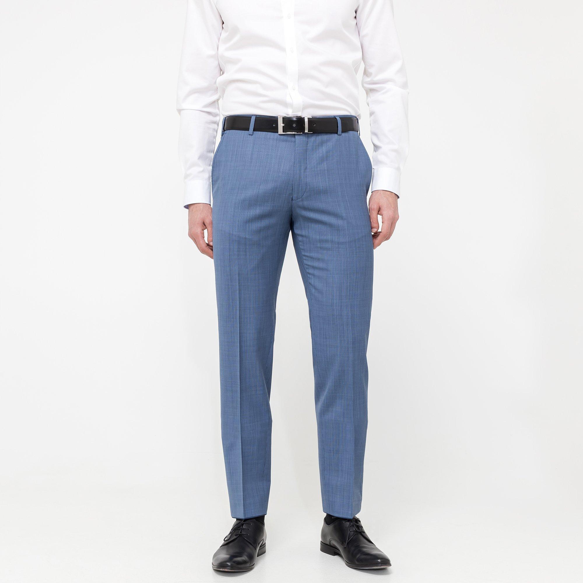 Image of Hose, Modern Fit Herren Blau 58